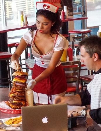 5 - Visit The Heart Attack Grill: