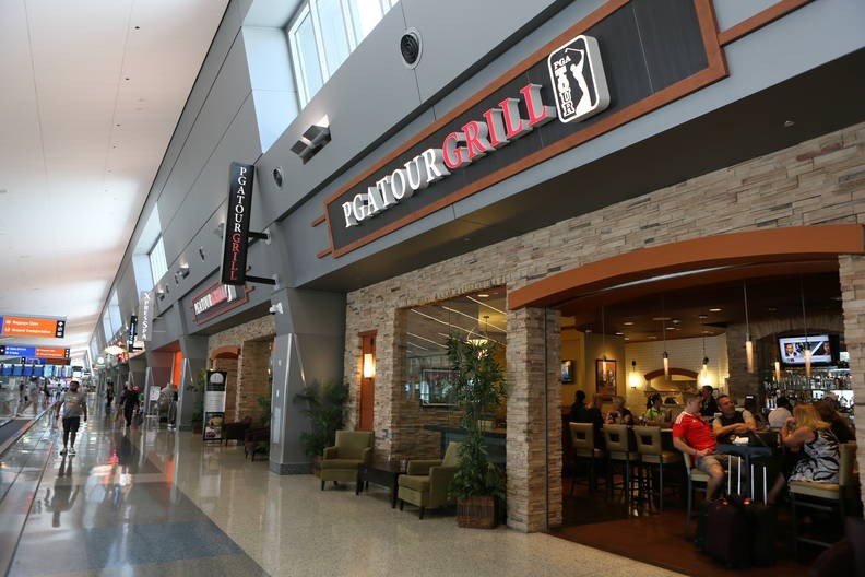 At Terminal 1, Gate B