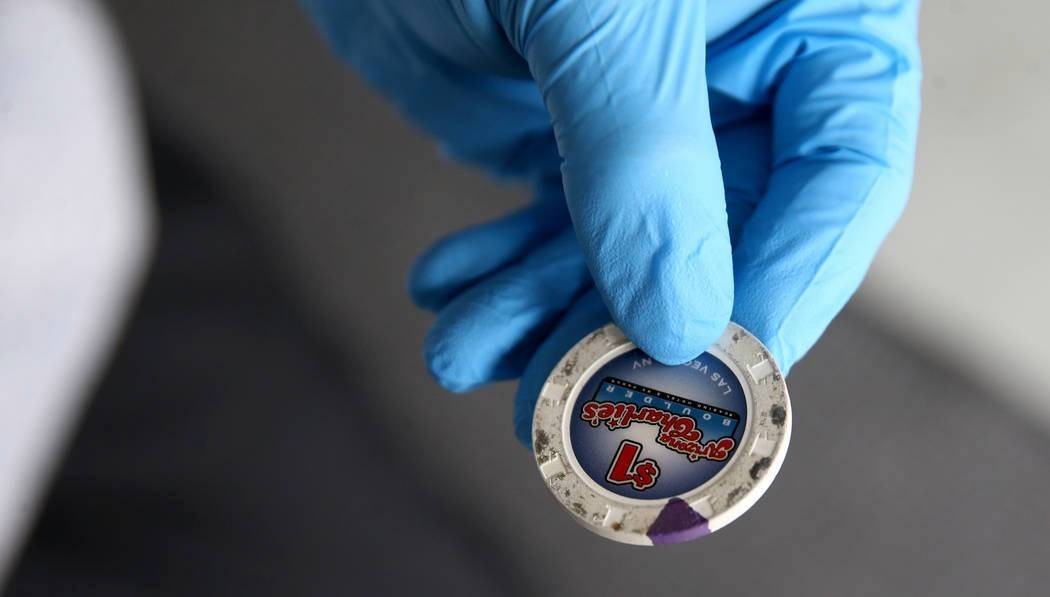 It is a crime to pick up a chip from the ground