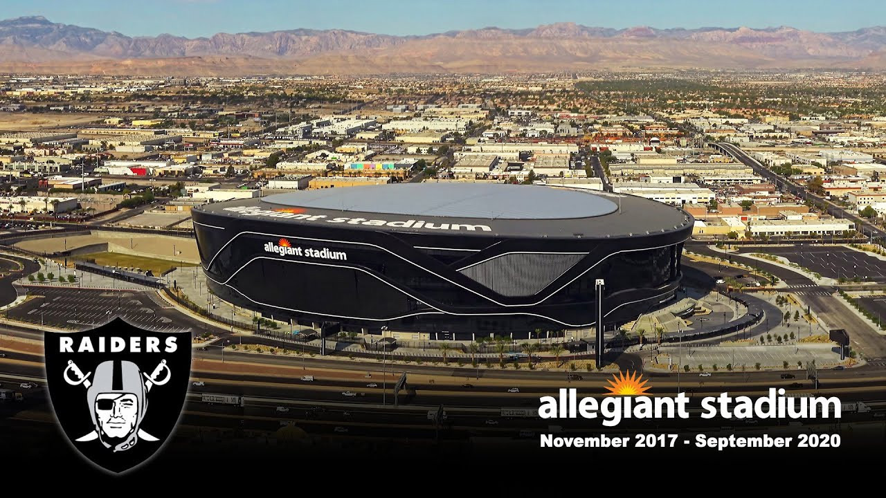 #3 Allegiant Stadium hosted the first Las Vegas Raiders home game in 2021
