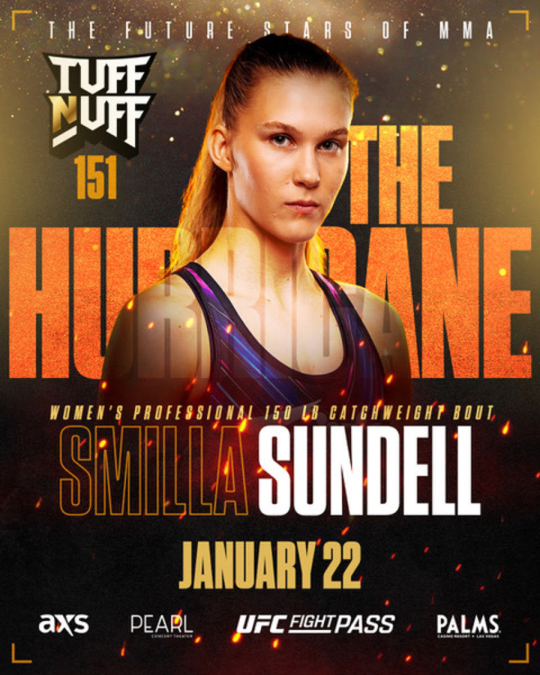 Pearl Theater Hosts Smilla Sundell's Historic U.S. MMA Debut