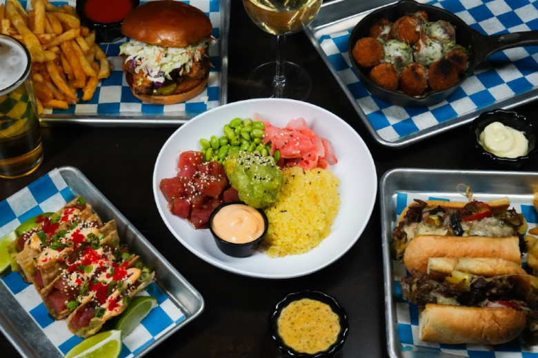 Bottled Blonde Las Vegas Upgrades Menu with Elevated Dishes