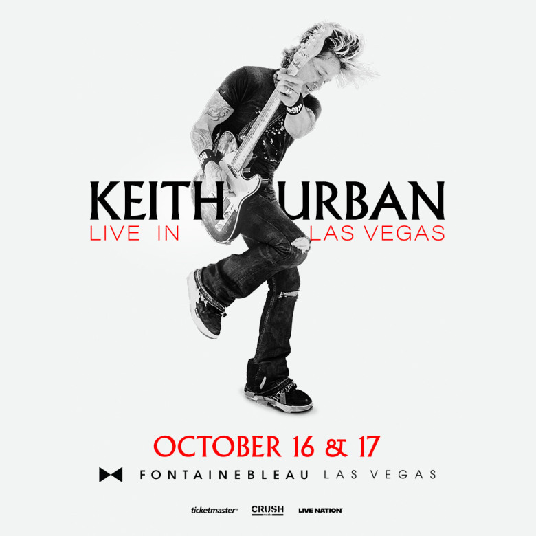 Keith Urban Returns to Fontainebleau Las Vegas in October 2026