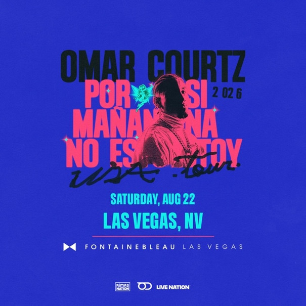Omar Courtz Brings Latin Fire to Fontainebleau Las Vegas