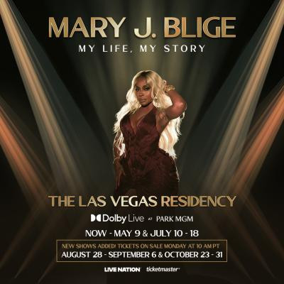 Mary J. Blige Adds 10 Shows to Dolby Live Residency