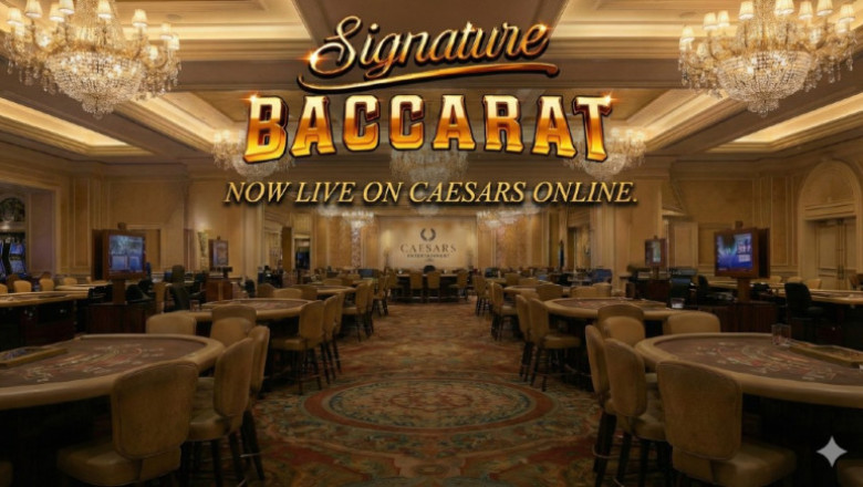 Caesars’ New Signature Baccarat… It’s Fancier Than a High Roller’s Hairpiece