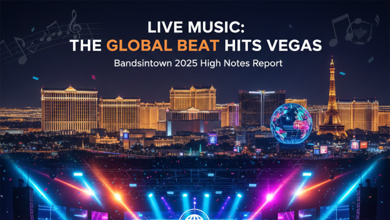 Bandsintown’s 2026 Live Music Report Shows Why Las Vegas Is Built for the New Era of Music Tourism