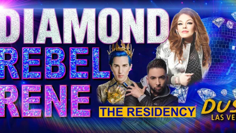 Diamond Rebel Rene Lights Up Dust Las Vegas With Bold New Residency