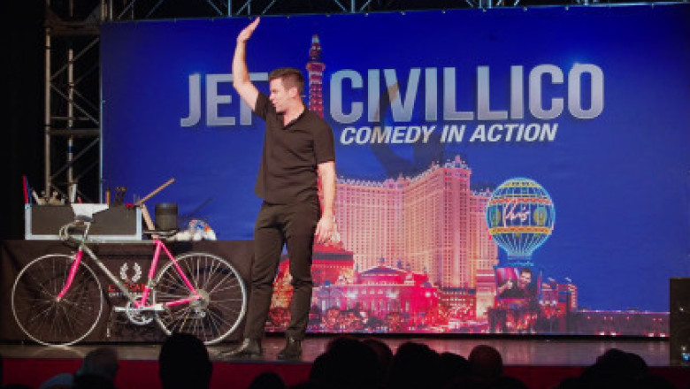 Vegas Comedy Legend, Jeff Civillico,  Goes Digital