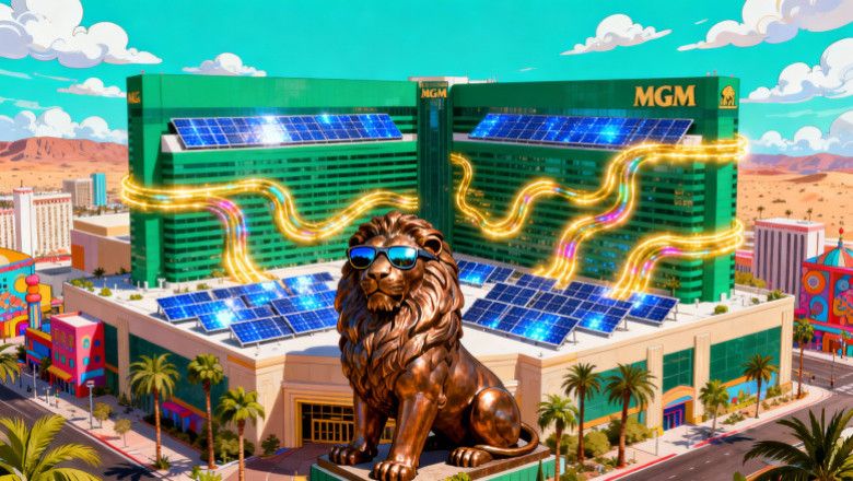 MGM Resorts Powers Las Vegas Strip with 100% Solar Energy