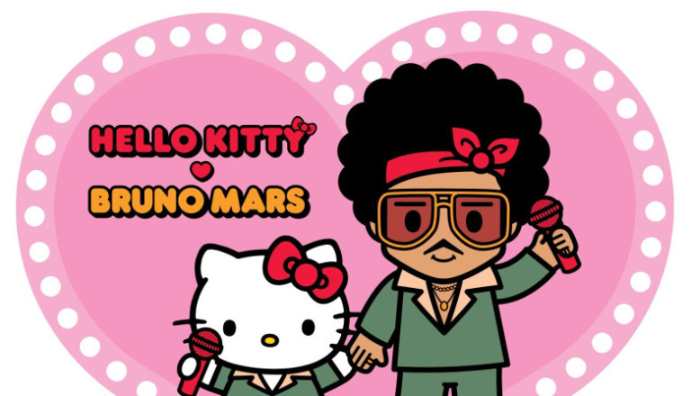 Hello Kitty Takes Over Vegas for Bruno Mars Tour at Allegiant