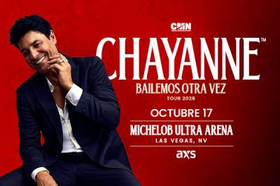 Chayanne Brings Bailemos Otra Vez Tour to Las Vegas in 2026