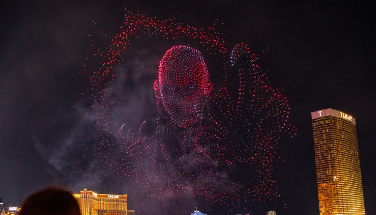 Sky Elements Sets Guinness Record with Vecna Drone Show in Las Vegas
